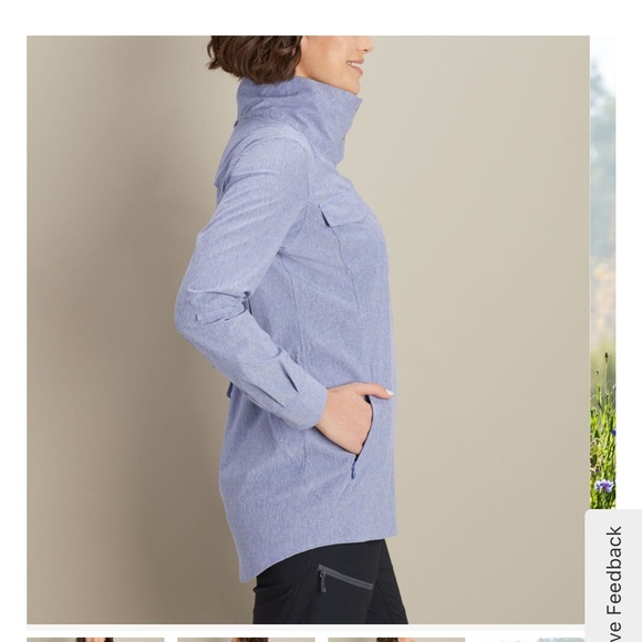 Duluth Trading Sol Survivor Tunic Sun Protection size Large - Picture 2 of 15